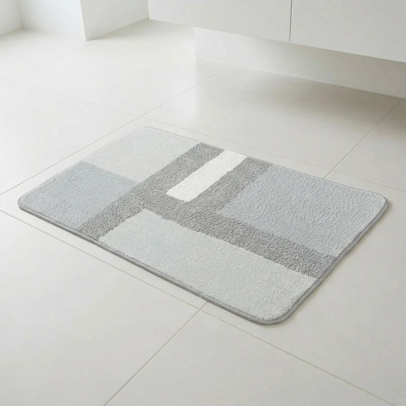 Badteppich ARIANA Kiesel 65 x 115 cm