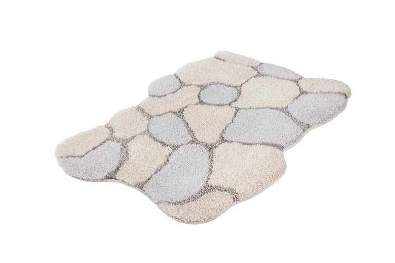Badteppich BRICK Seidefarben 50 x 60 cm