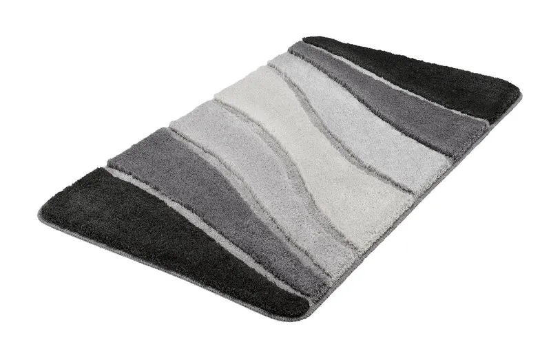 Badteppich OCEAN Schiefer 80 x 150 cm