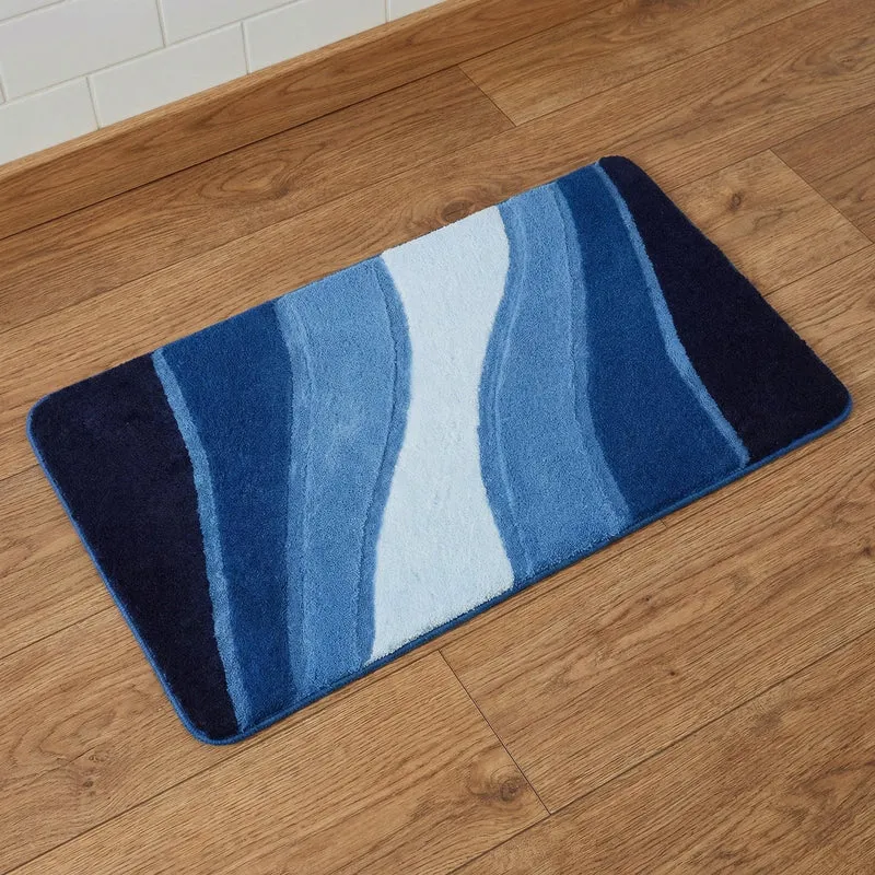 Badteppich OCEAN Royalblau 80 x 150 cm