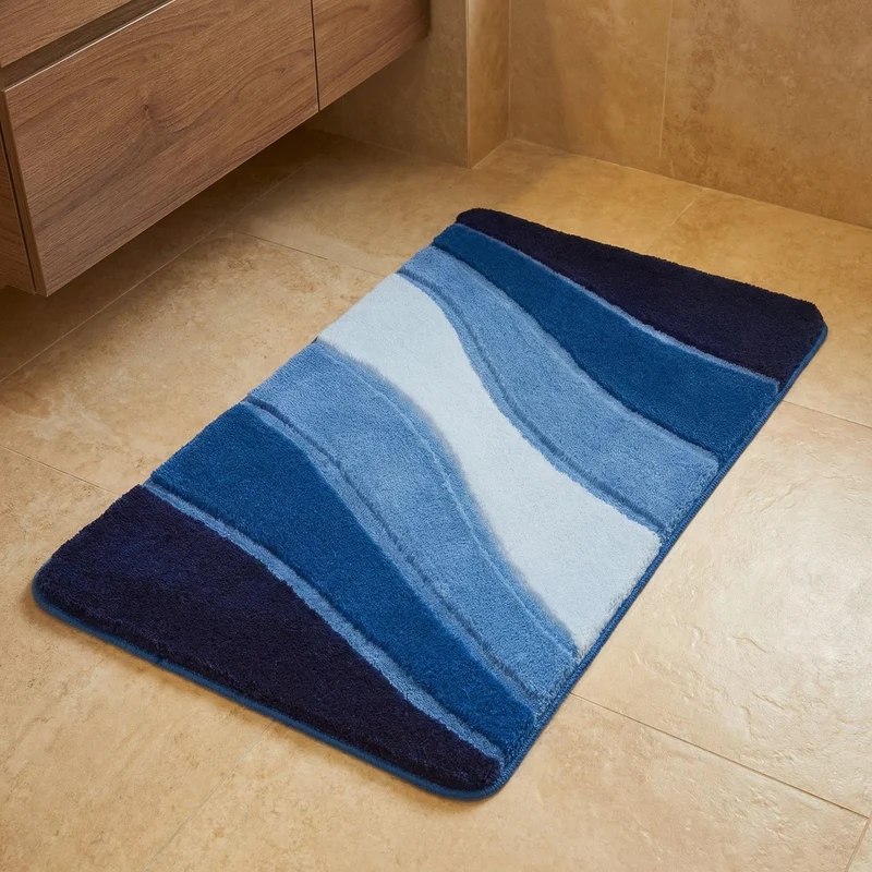 Badteppich OCEAN Royalblau 70 x 120 cm