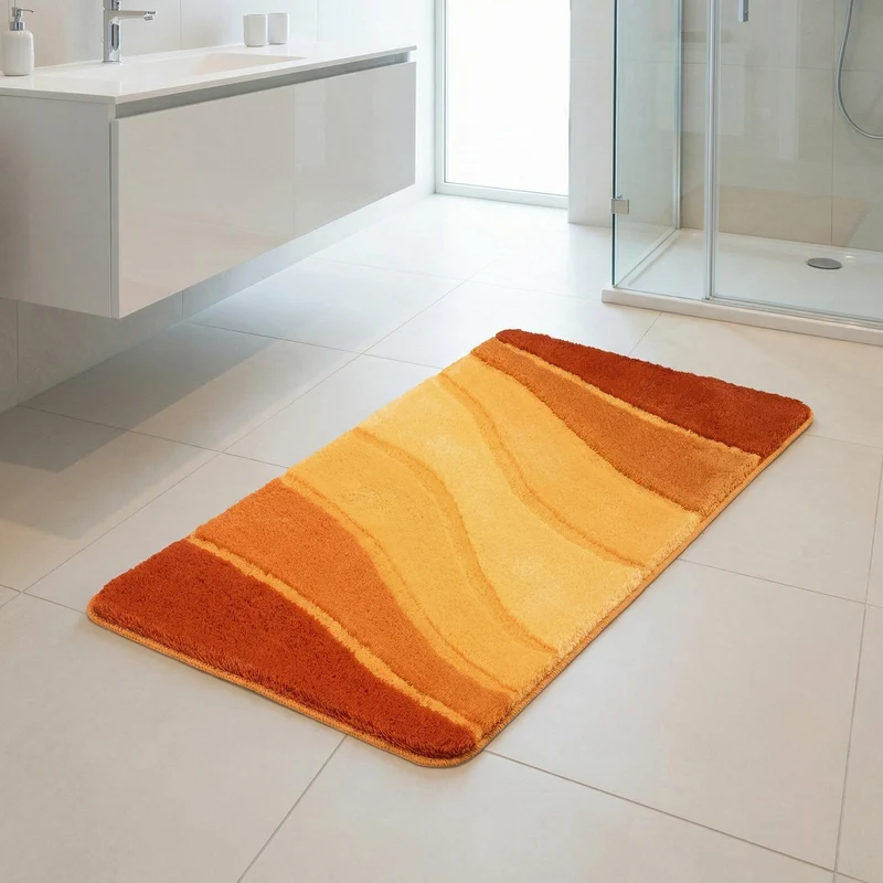 Badteppich OCEAN Safran 80 x 150 cm