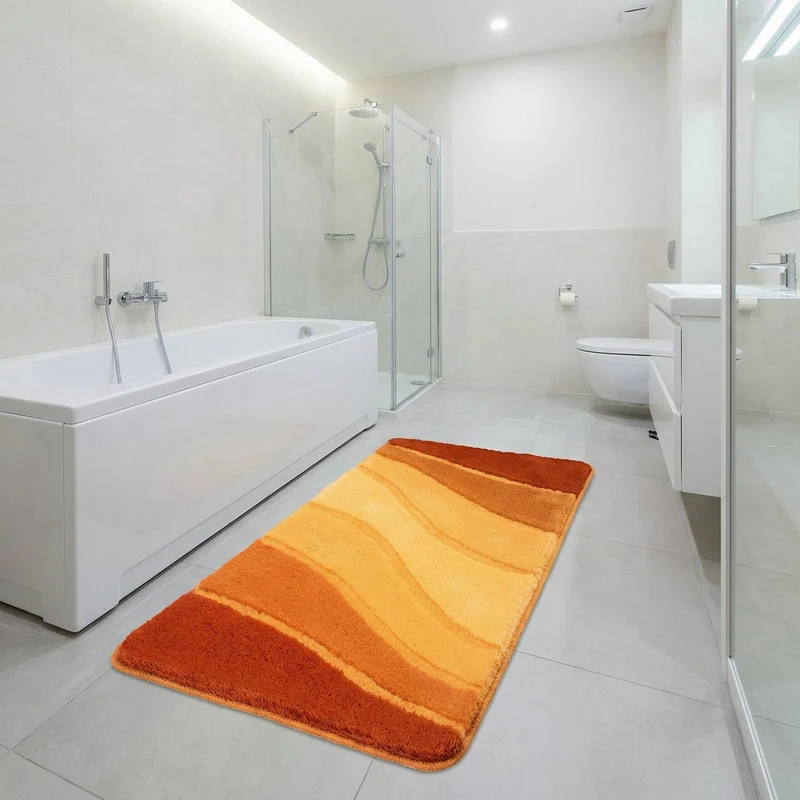 Badteppich OCEAN Safran 80 x 150 cm