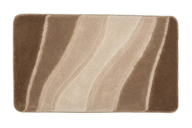 Badteppich OCEAN Taupe 60 x 100 cm