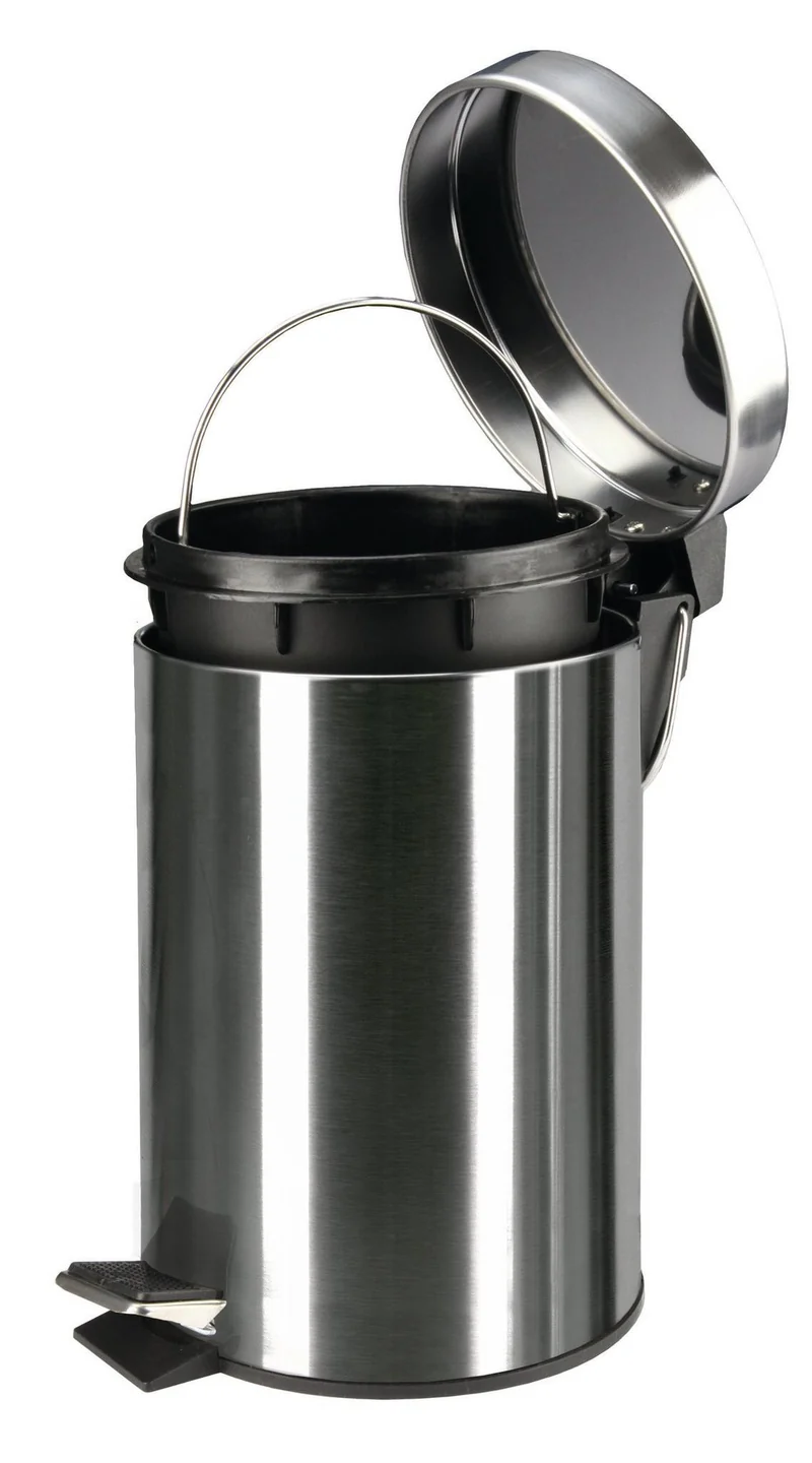 Kosmetikeimer Chromfarbig 3 Liter
