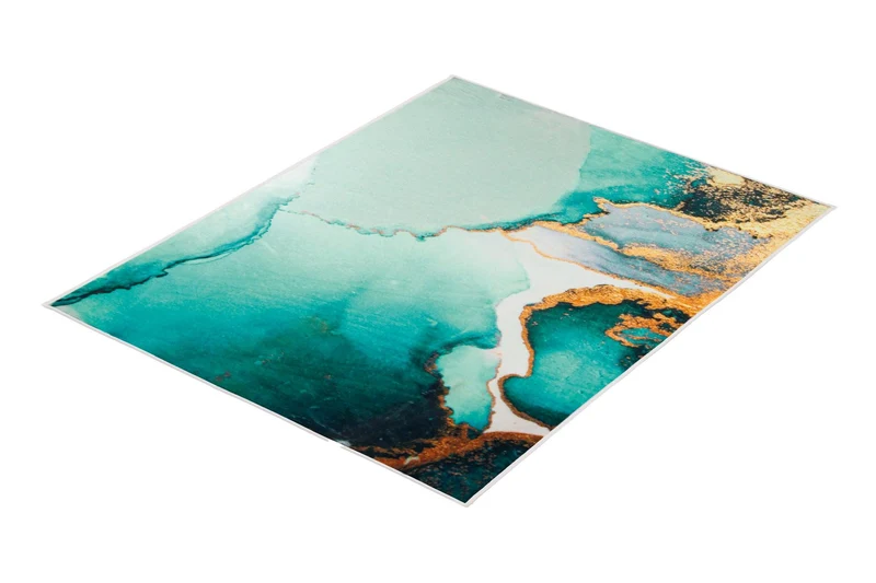 Badteppich TEAL Petrol 50 x 60 cm