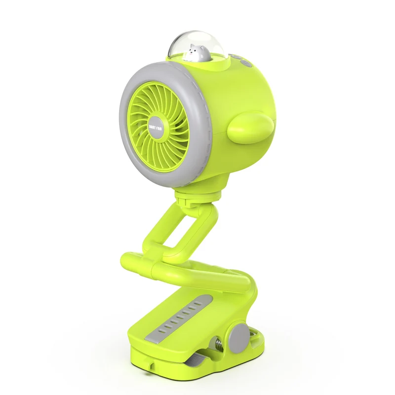 Justerbar Clip-On Mini Vifte Luvikno