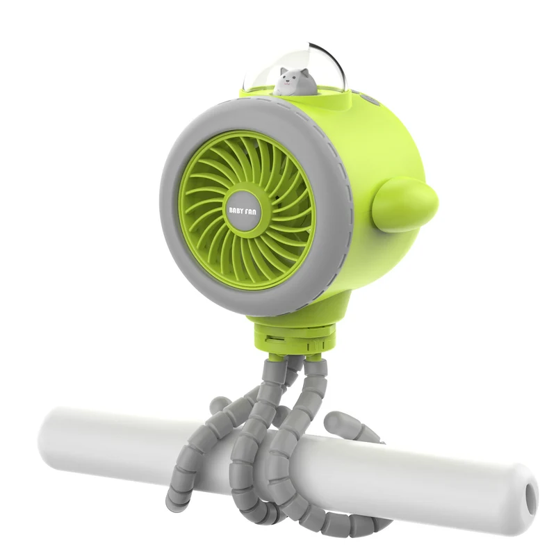 Justerbar Clip-On Mini Vifte Luvikno
