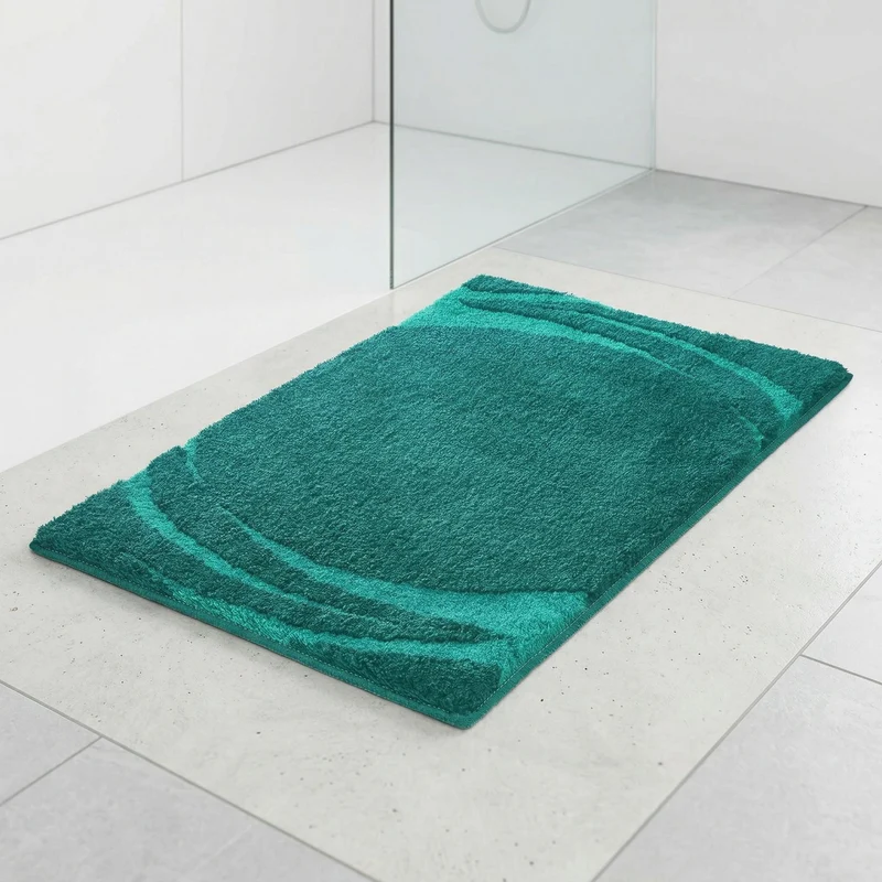 Badteppich MYSTIC Petrol 70 x 120 cm