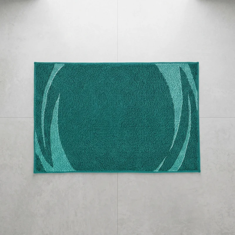 Badteppich MYSTIC Petrol 70 x 120 cm