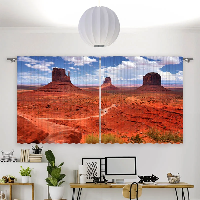 Vorhang Motiv "Monument Valley"
