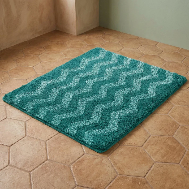 Badteppich ZACK Petrol 55 x 65 cm