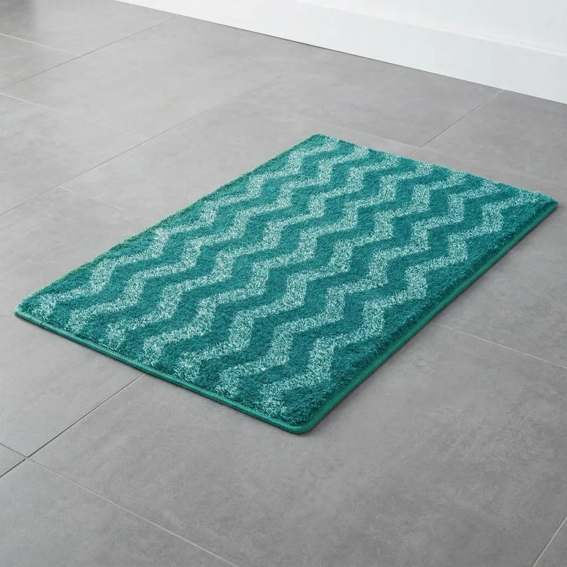 Badteppich ZACK Petrol 60 x 90 cm