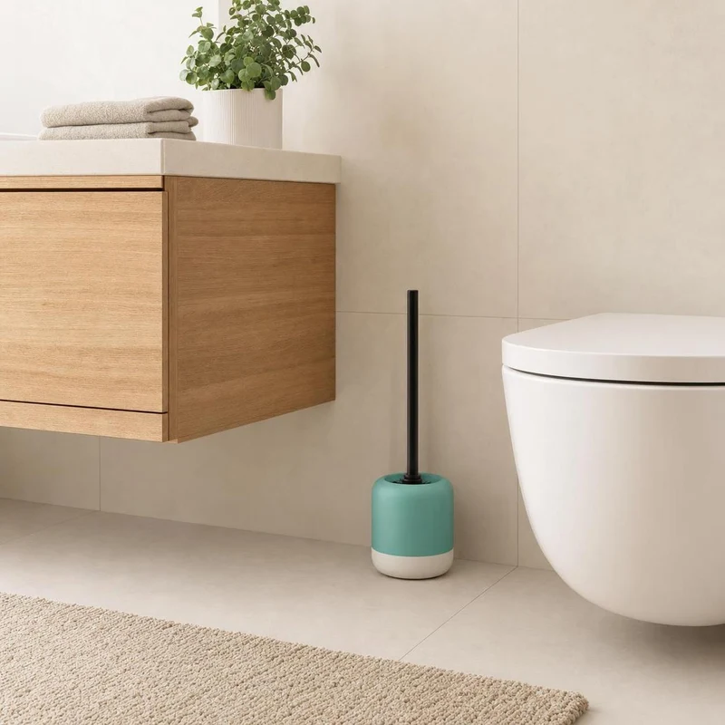 WC-Bürsten-Halter LUNELLA Türkis