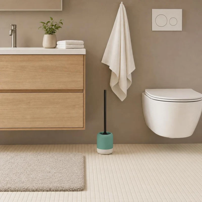 WC-Bürsten-Halter LUNELLA Türkis