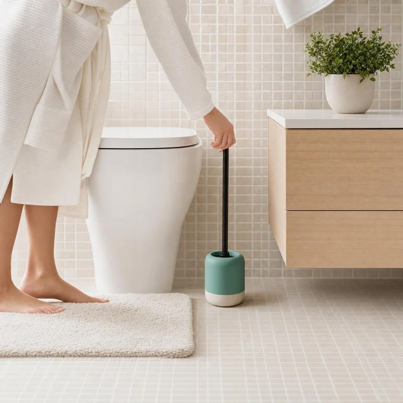 WC-Bürsten-Halter LUNELLA Türkis