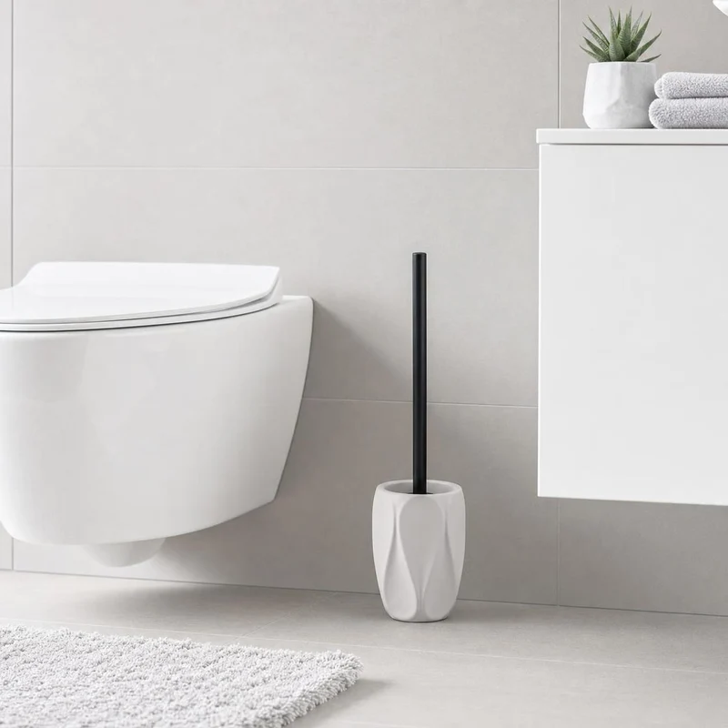 WC-Bürsten-Halter TREVI Seidenfarben