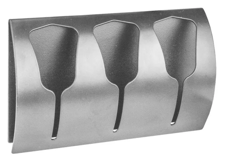 Handtuchhaken TRIPLE TULIP HOOKS Chromfarben