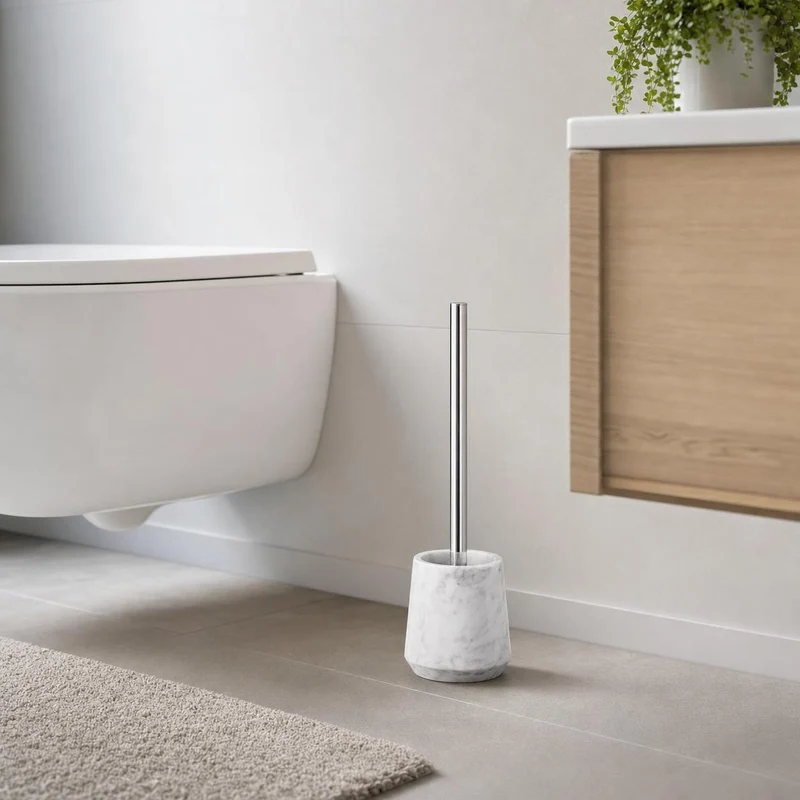 WC-Bürsten-Halter CARRARA Weiß