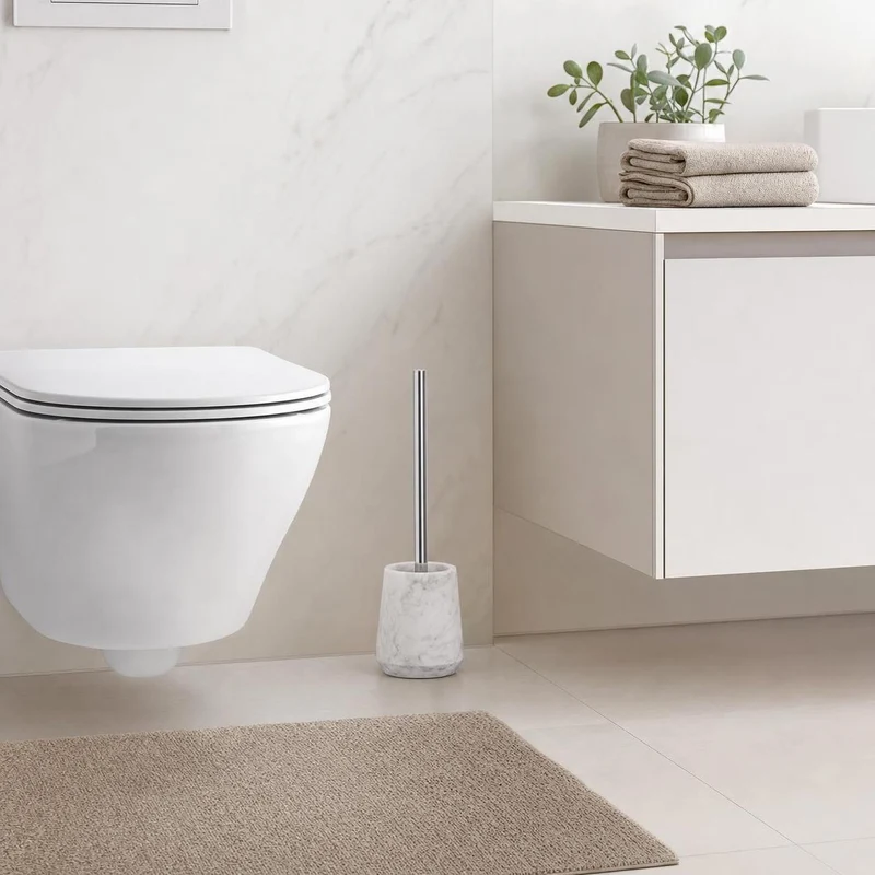 WC-Bürsten-Halter CARRARA Weiß