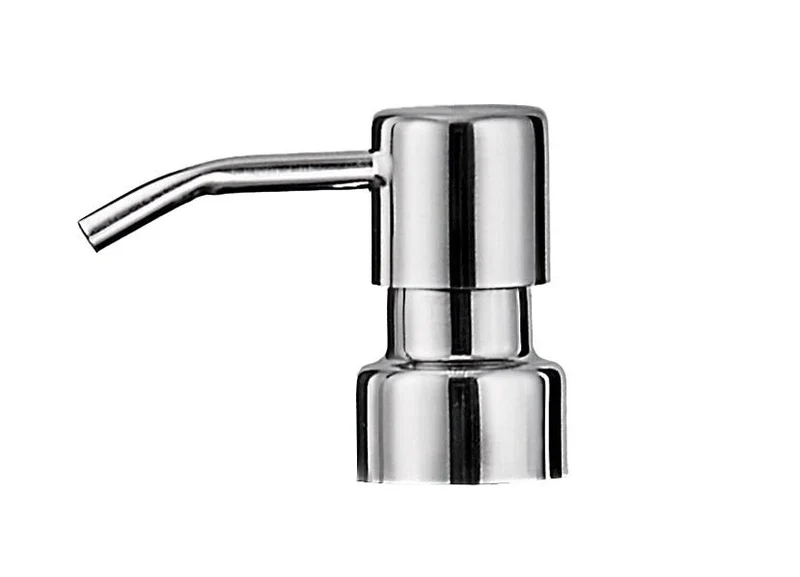 Ersatz-Spenderpumpe CARRARA Silberfarben