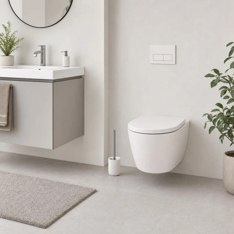 WC-Bürsten-Halter ALITA Ecru
