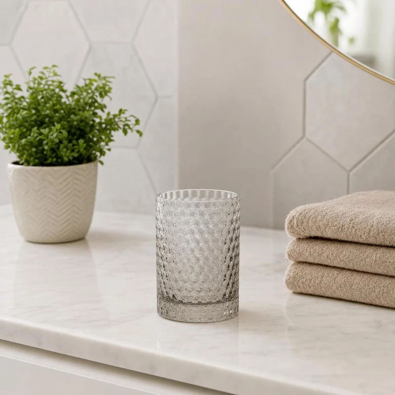 Zahnputzbecher MELUA Sandbeige