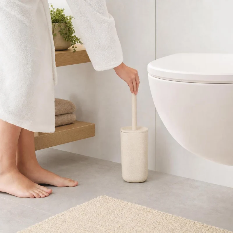 WC-Bürsten-Halter BELGRANO Sandbeige