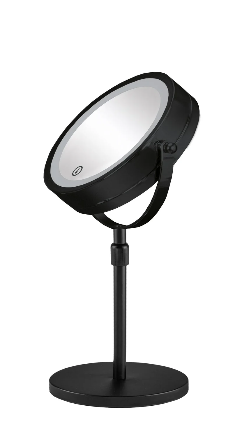 LED-Kosmetikspiegel LEVEL MIRROR Schwarz