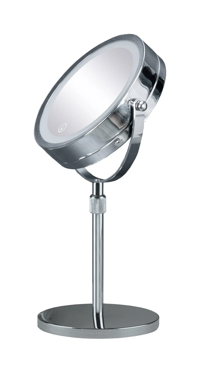 LED-Kosmetikspiegel LEVEL MIRROR Silberfarben
