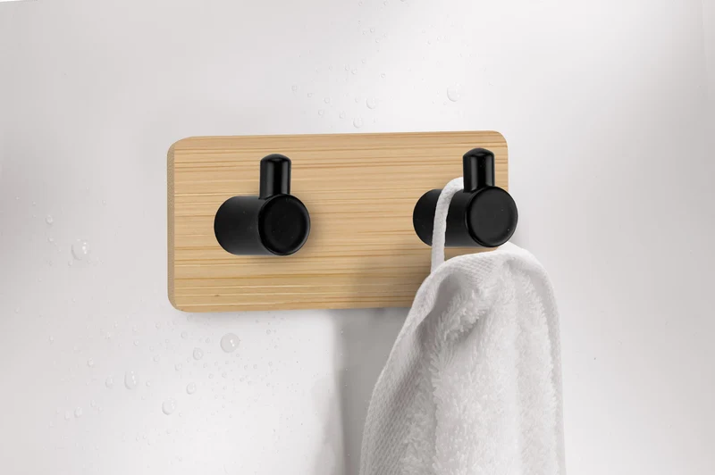 Handtuchhaken BAMBOO PIN HOOK DUO Natur
