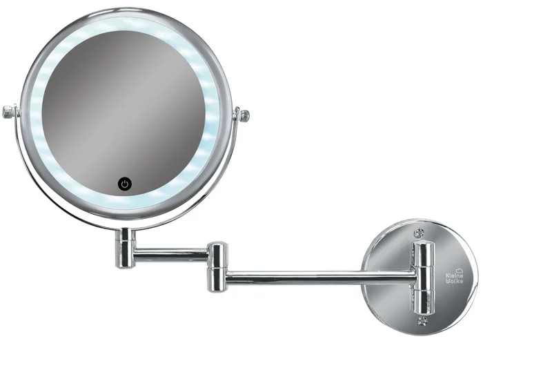 LED-Kosmetikspiegel LUMI MIRROR Silberfarben