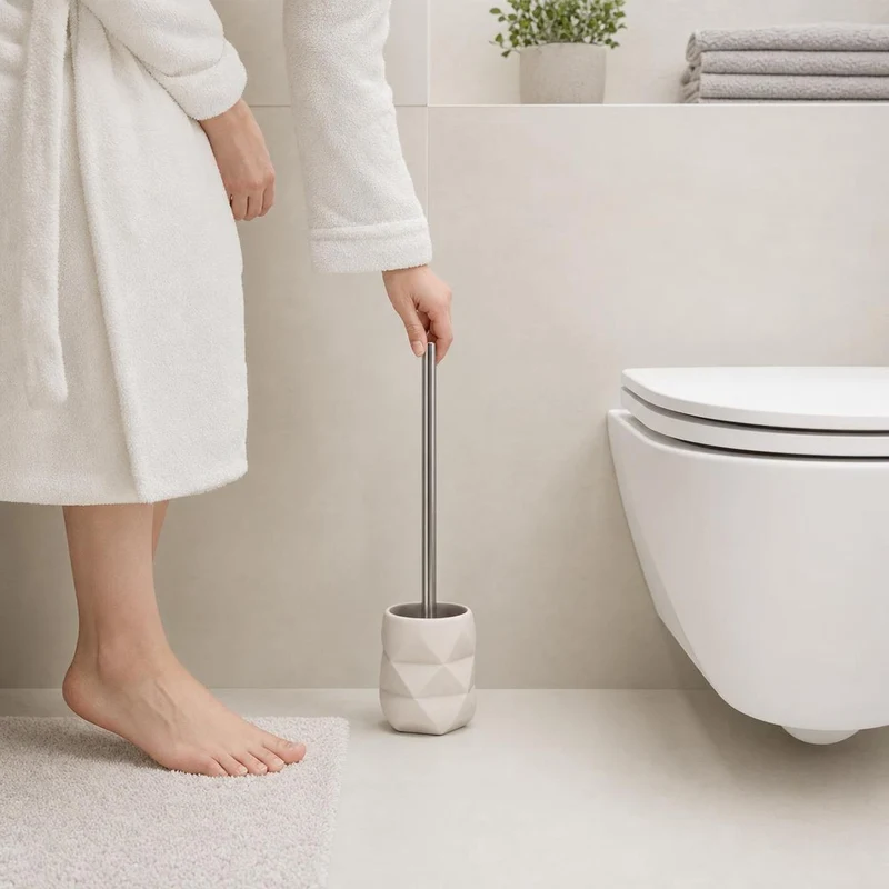 WC-Bürsten-Halter CRACKLE Bast
