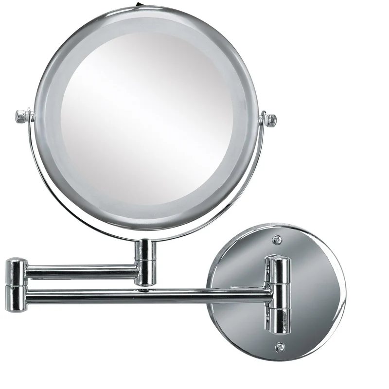 LED-Kosmetikspiegel BRILLIANT MIRROR Silberfarben