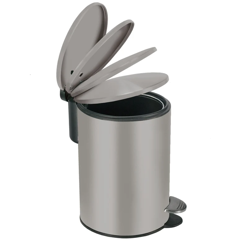 Kosmetikeimer SILENCE Platinfarben 3 Liter