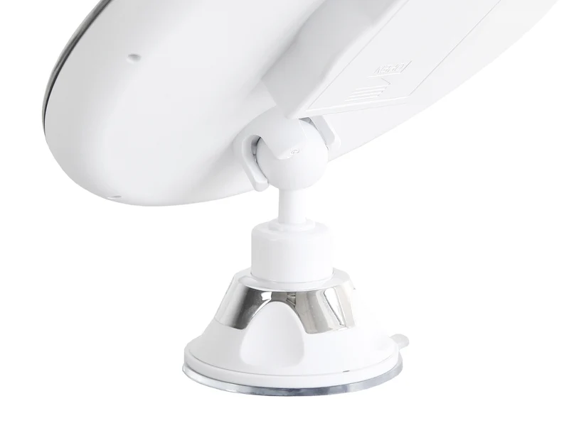 LED-Kosmetikspiegel FLEXY MAX Weiß-Silberfarben