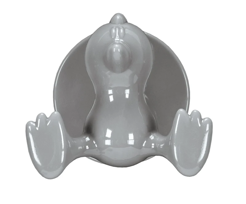 Handtuchhaken JOLLY HOOKS BIRD Platinfarben