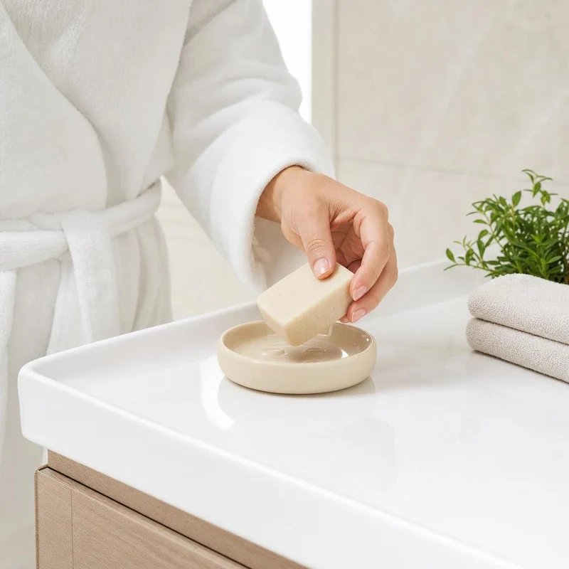 Seifenschale ECLIPSE Sandbeige