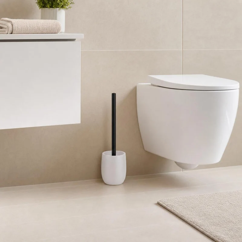 WC-Bürsten-Halter BONNY Weiß