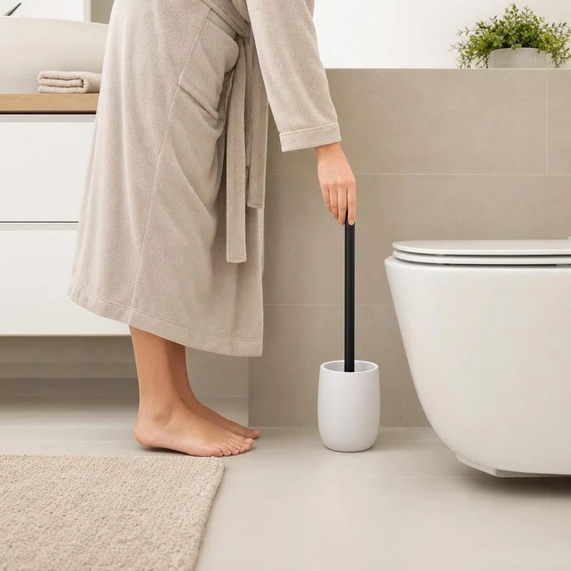 WC-Bürsten-Halter BONNY Weiß