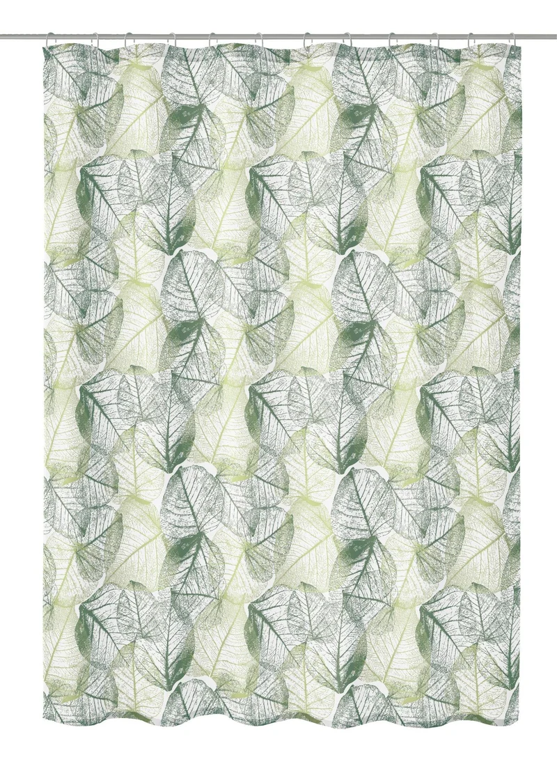 Duschvorhang Textil SELVA Dill 180 x 200 cm
