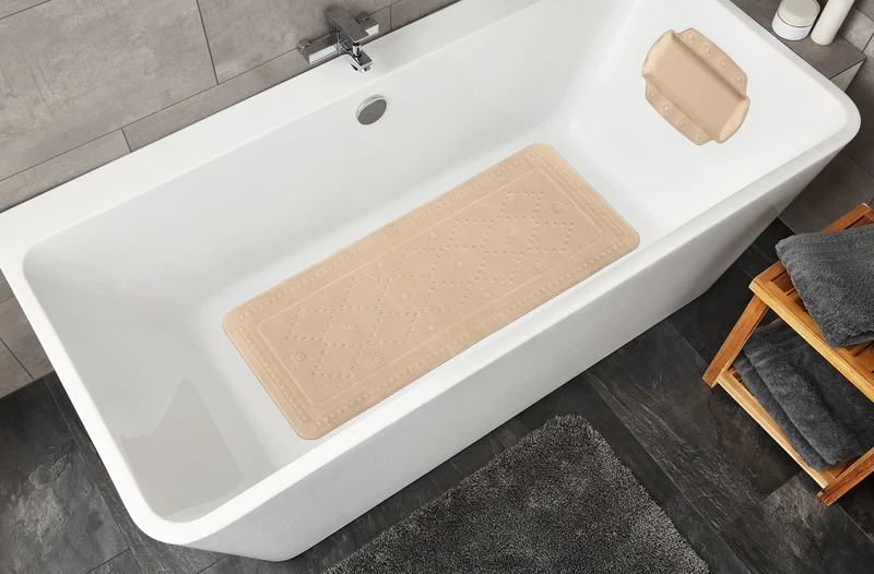 Wanneneinlage AROSA Beige 36 x 92 cm