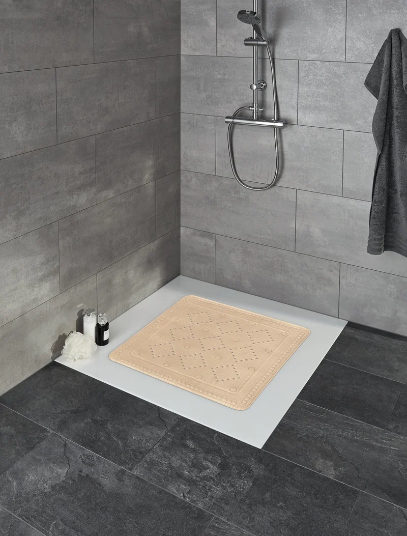 Duscheinlage AROSA Beige 55 x 55 cm