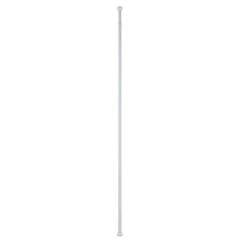 Duschvorhang-Federstange ⌀ 21 mm Weiß 75 - 125 cm Teleskopstange