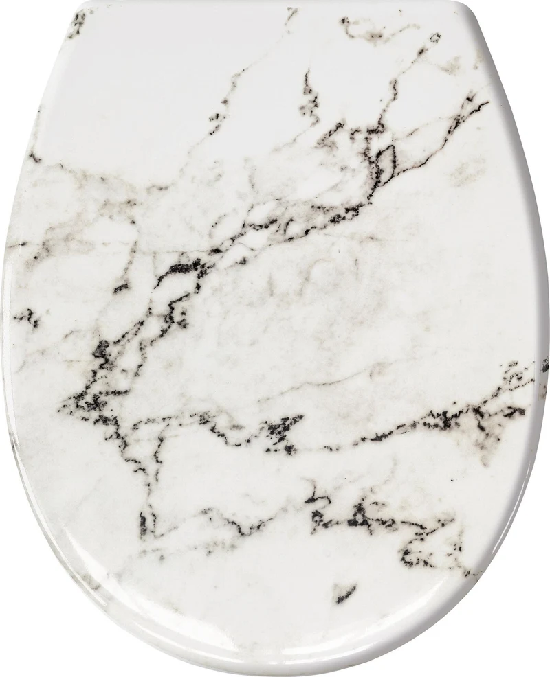 WC-Sitz MARBLE Anthrazit mit Absenkautomatik und Easy Clean