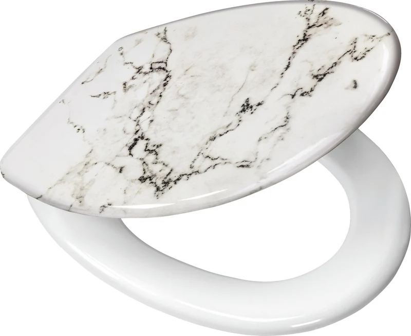 WC-Sitz MARBLE Anthrazit mit Absenkautomatik und Easy Clean