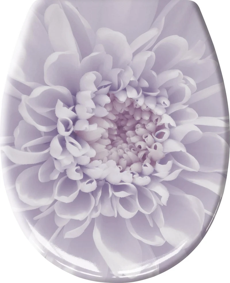 WC-Sitz DAHLIA Lavendel mit Absenkautomatik und Easy Clean