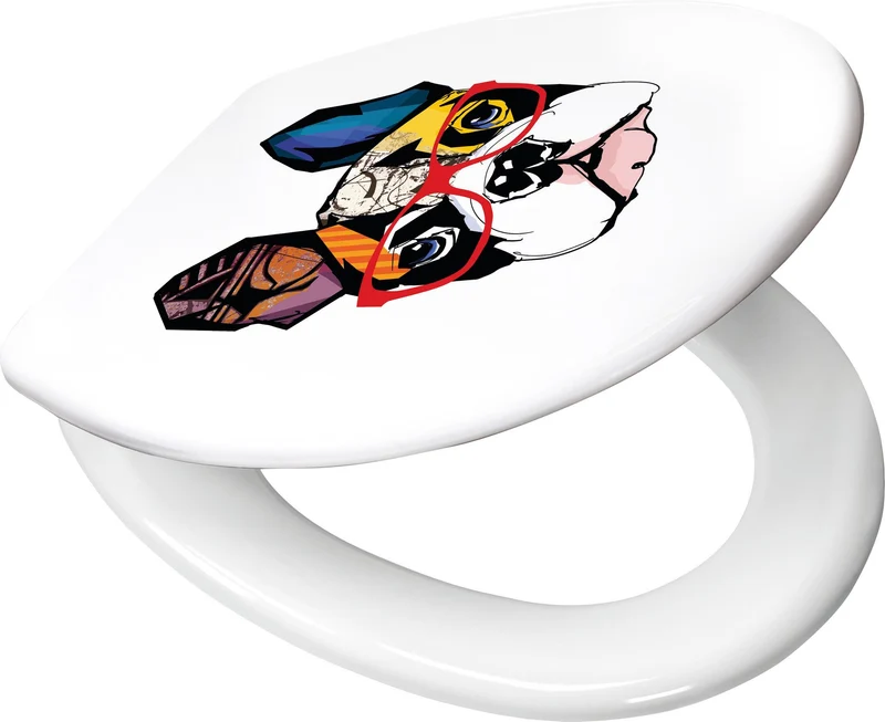 WC-Sitz HENRY Multicolor mit Absenkautomatik und Easy Clean