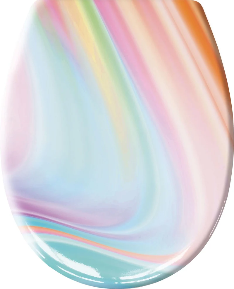 WC-Sitz VIBES Multicolor mit Absenkautomatik und Easy Clean