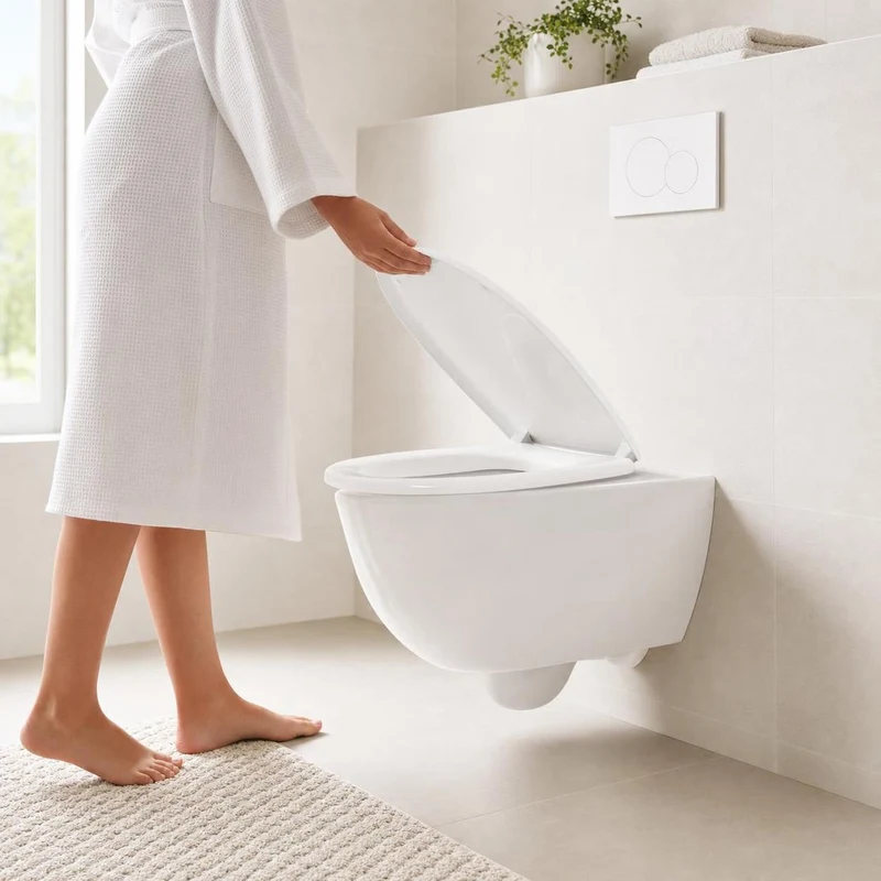 WC-Sitz CARRY Weiß belastbar bis 300 kg mit Absenkautomatik und Easy Clean